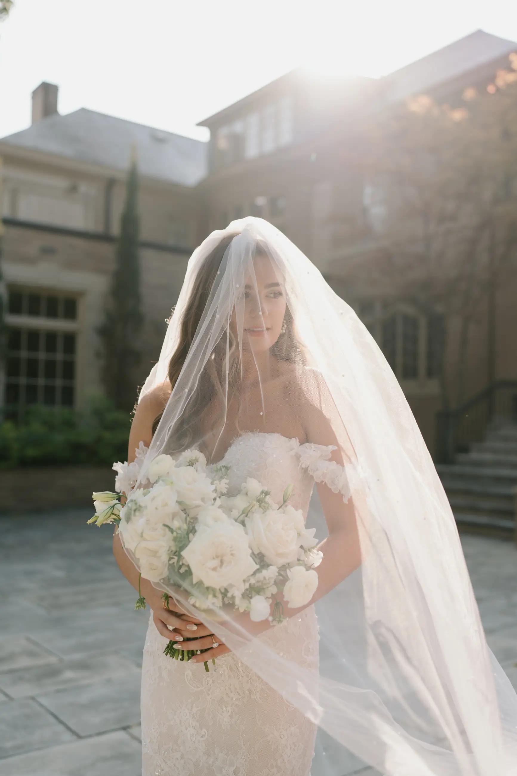 Elevate Your Bridal Look with Stunning Accessories and Veils from Our Dallas Salon Image
